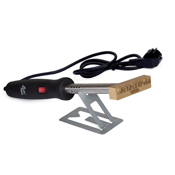 Timbro a fuocoin ottone 70x20mm